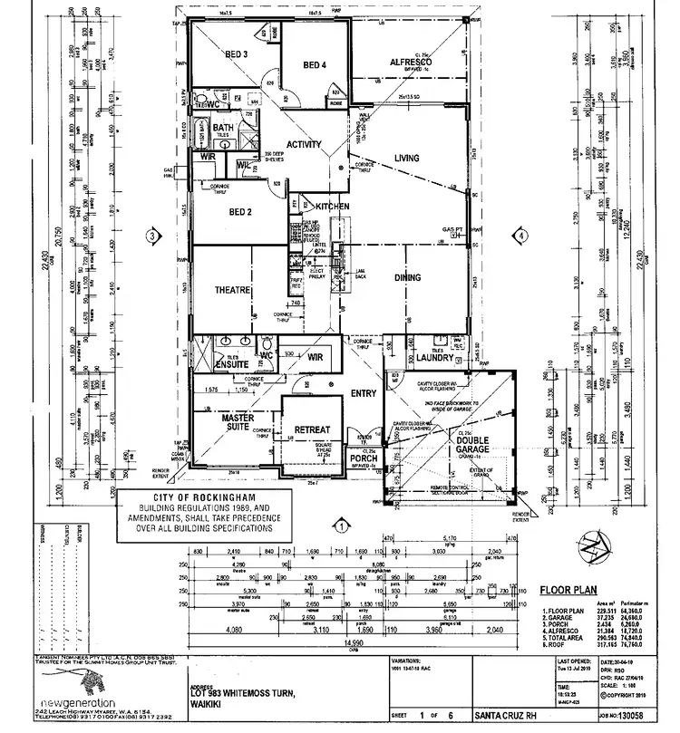 Floorplan of Homely house listing, 17 Whitemoss Turn, Waikiki WA 6169