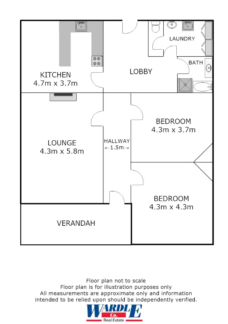 Floorplan of Homely house listing, 13 Avice Street, Booleroo Centre SA 5482
