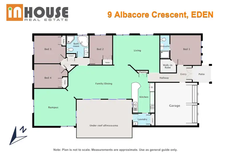 Floorplan of Homely house listing, 9 Albacore Cres, Eden NSW 2551