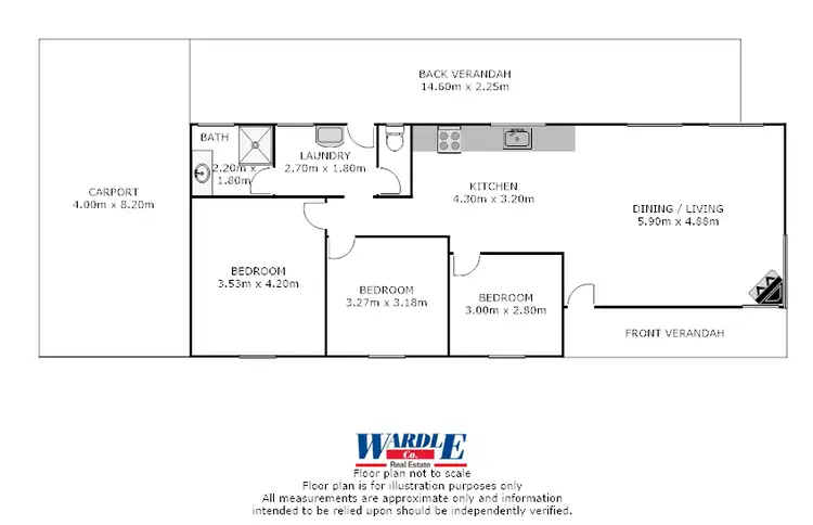 Floorplan of Homely house listing, 26 Charles St, Caltowie SA 5490