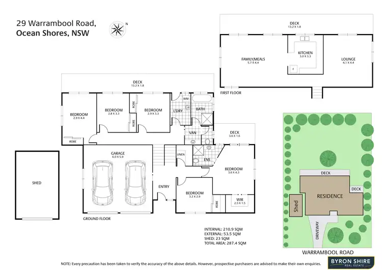 Floorplan of Homely house listing, 29 Warrambool Rd, Ocean Shores NSW 2483
