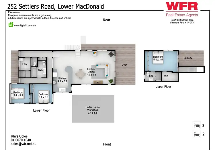 Floorplan of Homely house listing, 252 Settlers Rd, Lower Macdonald NSW 2775
