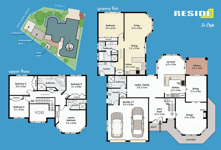 Floorplan of Homely house listing, 24 Lord Howe Dr, Green Valley NSW 2168
