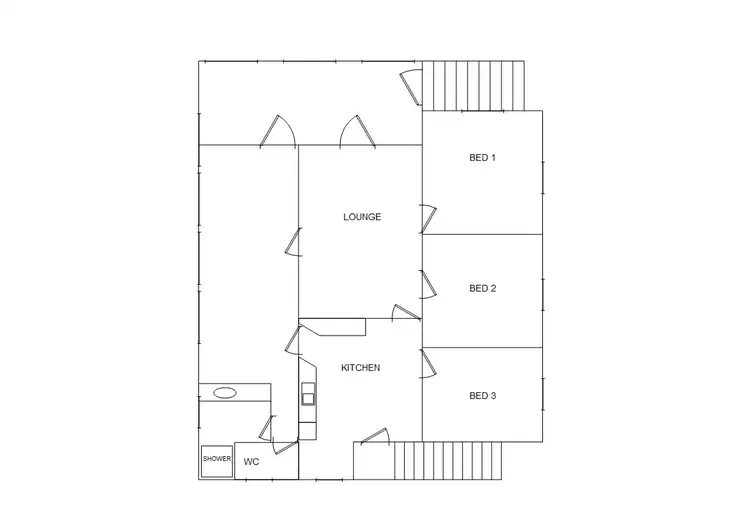 Floorplan of Homely rural property listing, 12 Trevor Rd, Maroochy River QLD 4561