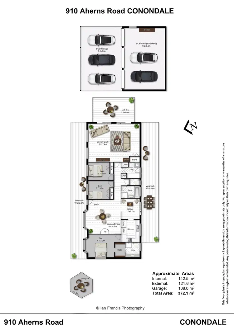 Floorplan of Homely house listing, 910 Aherns Rd, Conondale QLD 4552