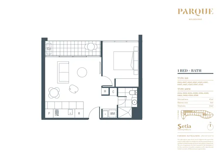 Floorplan of Homely apartment listing, 205/555 St Kilda Road, Melbourne VIC 3004
