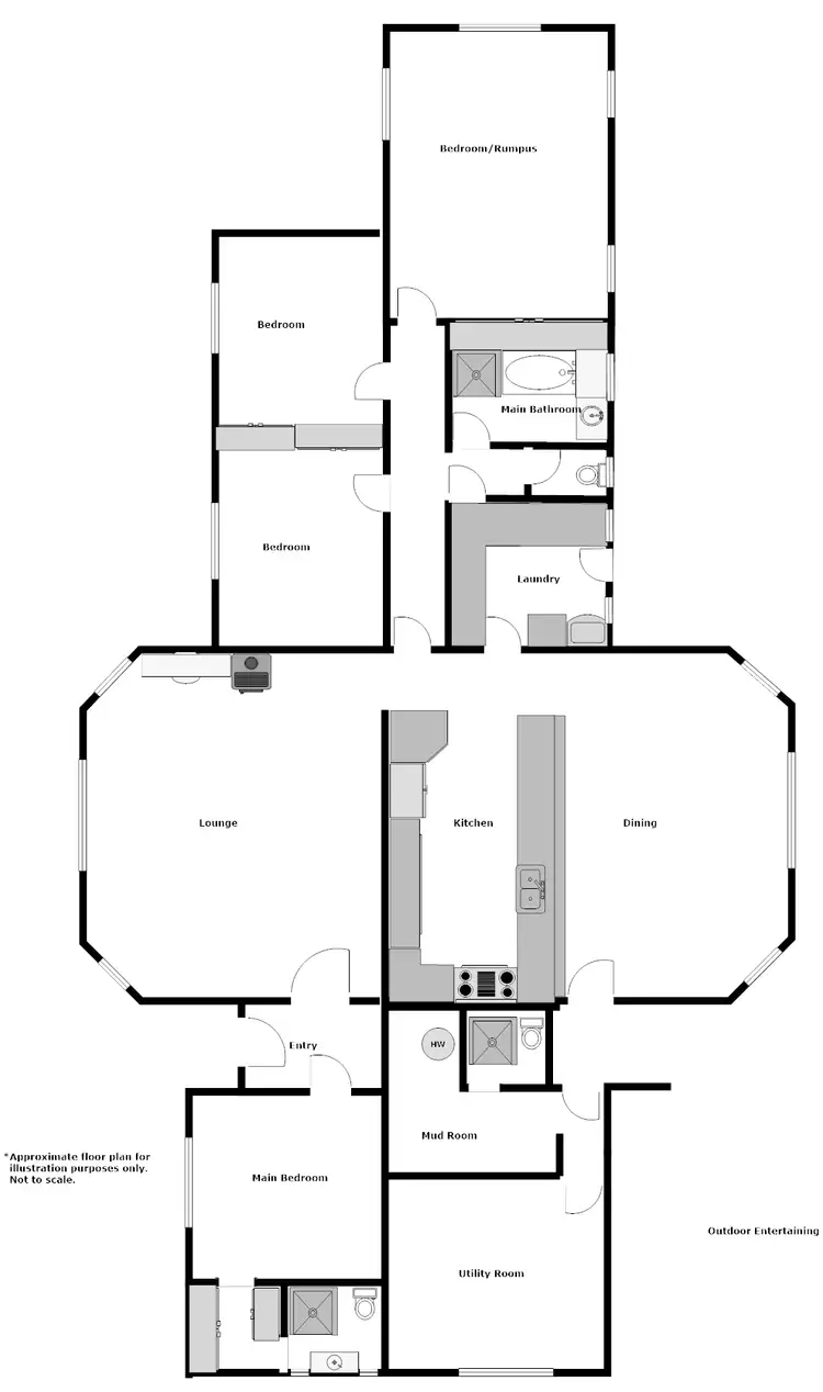 Floorplan of Homely house listing, Address available on request