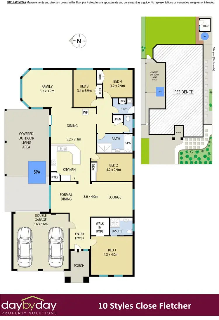 Floorplan of Homely house listing, 10 Styles Cl, Fletcher NSW 2287