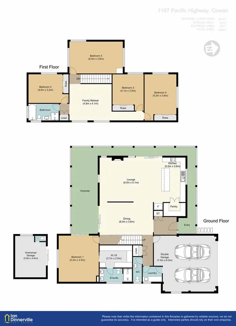 Floorplan of Homely house listing, 1197 Pacific Highway, Cowan NSW 2081