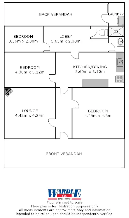 Floorplan of Homely house listing, 13 Sixth St, Gladstone SA 5473