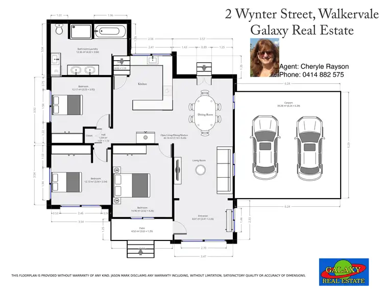 Floorplan of Homely house listing, 2 Wynter St, Walkervale QLD 4670