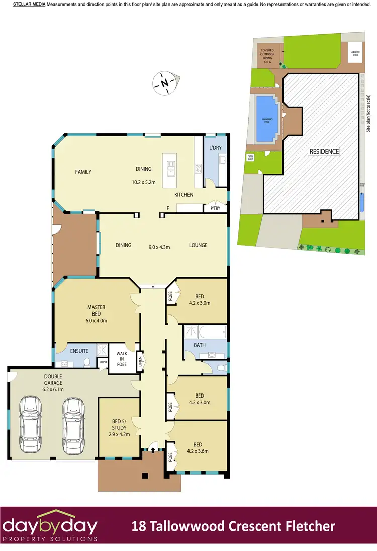 Floorplan of Homely house listing, 18 Tallowwood Cres, Fletcher NSW 2287