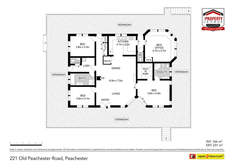 Floorplan of Homely rural property listing, 221 Old Peachester Rd, Peachester QLD 4519