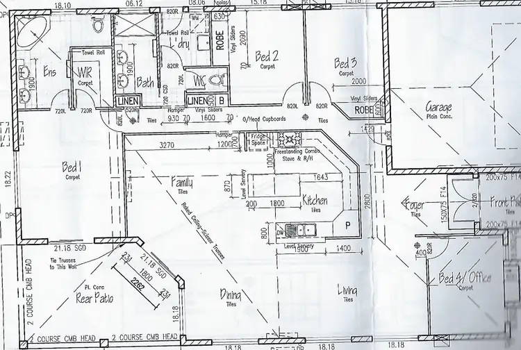 Floorplan of Homely house listing, 12 Sanctuary Cres, Wongaling Beach QLD 4852