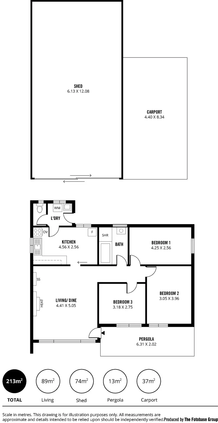 Floorplan of Homely house listing, 40 Cashel St, St Marys SA 5042