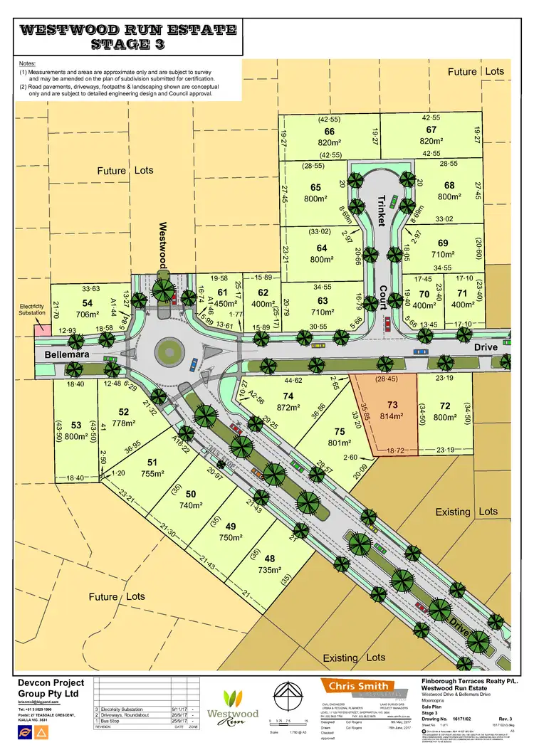 Floorplan of Homely land listing, 27 Bellemara Dr, Mooroopna VIC 3629