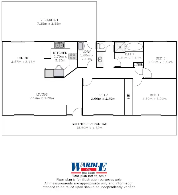 Floorplan of Homely house listing, 1 West Tce, Laura SA 5480