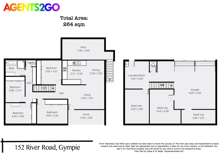 Floorplan of Homely house listing, 152 River Rd, Gympie QLD 4570