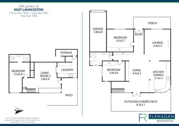 Floorplan of Homely house listing, 69A Lyttleton St, East Launceston TAS 7250