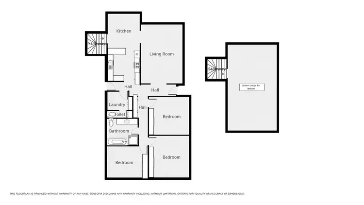 Floorplan of Homely house listing, 16 Woods St, Stawell VIC 3380