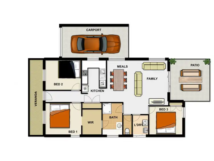 Floorplan of Homely house listing, 9 Prospect Crescent, Forest Lake QLD 4078