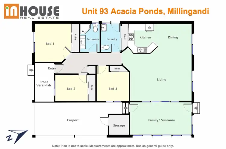 Floorplan of Homely villa listing, Unit 93/3197 Princes Hwy, Millingandi NSW 2549