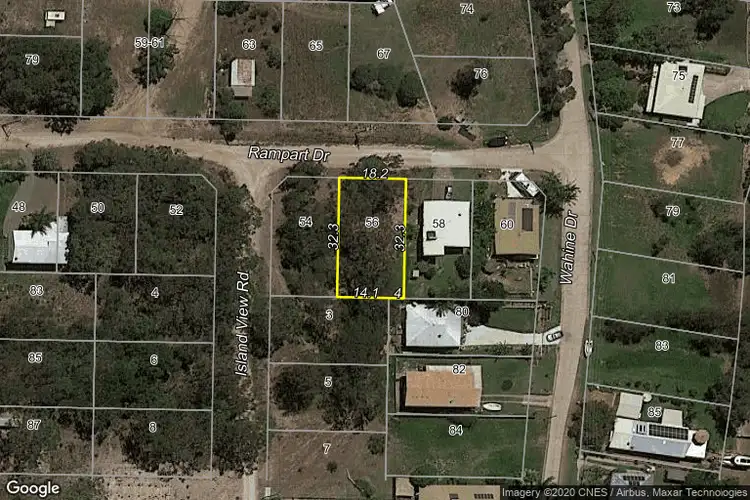 Floorplan of Homely land listing, 56 Rampart Dr, Russell Island QLD 4184