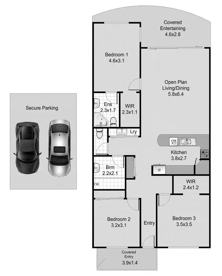 Floorplan of Homely unit listing, 20/14-20 Duffield Rd, Margate QLD 4019