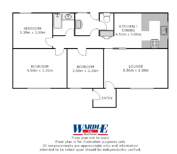 Floorplan of Homely house listing, 11 Dunstone St, Port Pirie SA 5540