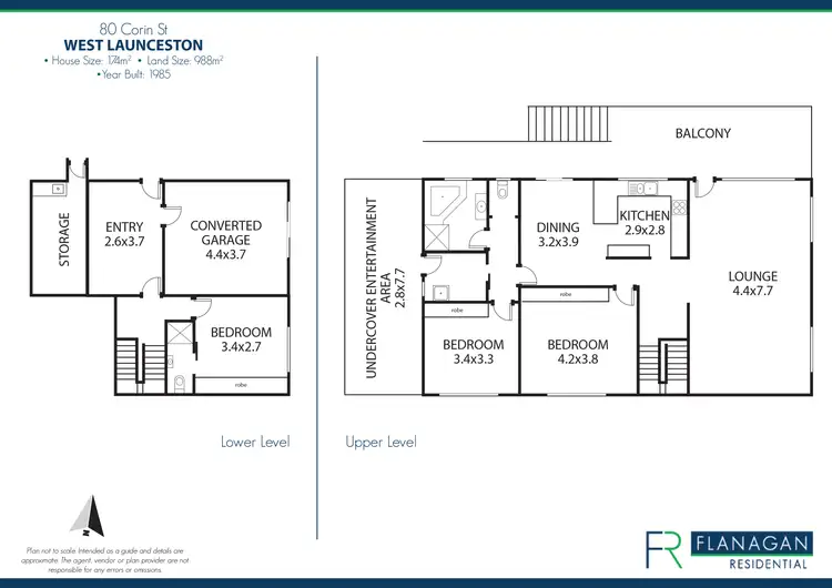 Floorplan of Homely house listing, 80 Corin St, West Launceston TAS 7250