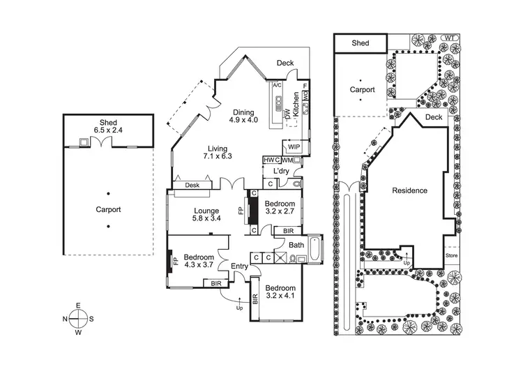 Floorplan of Homely house listing, 8 Wrixon Ave, Brighton East VIC 3187