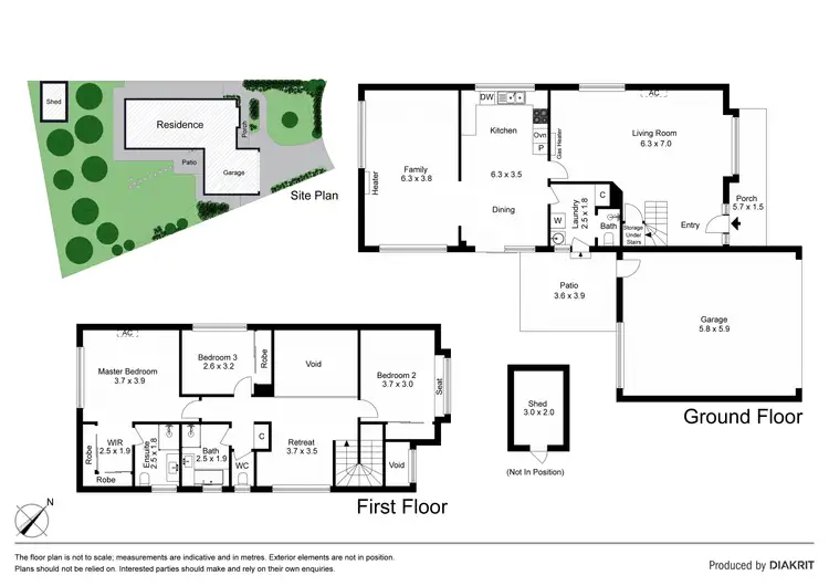 Floorplan of Homely house listing, 11 Madeline Court, Avondale Heights VIC 3034
