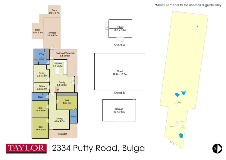 Floorplan of Homely rural property listing, 2334 Putty Road, Bulga NSW 2330
