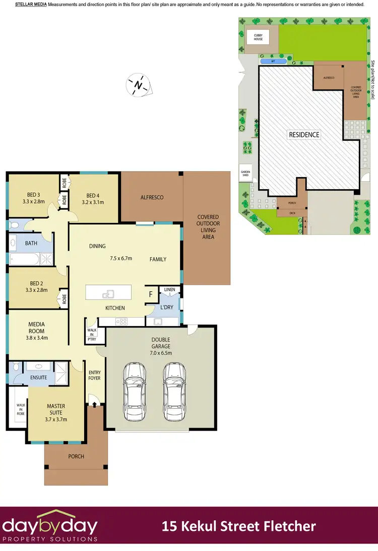 Floorplan of Homely house listing, 15 Kekul St, Fletcher NSW 2287