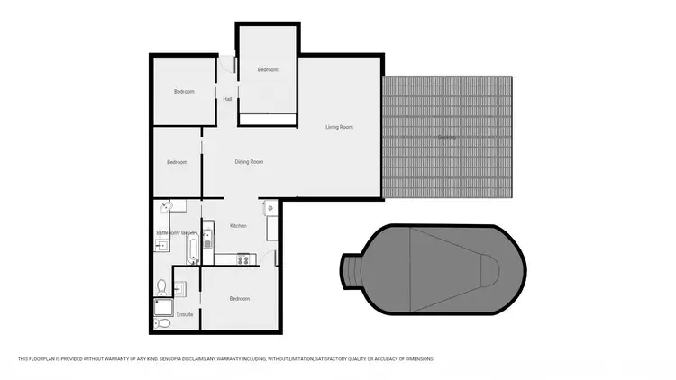 Floorplan of Homely house listing, 40 Wakeham St, Stawell VIC 3380