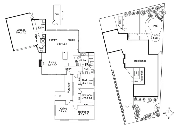Floorplan of Homely house listing, 49 Luxmoore St, Cheltenham VIC 3192