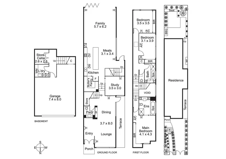 Floorplan of Homely house listing, 124 Dendy St, Brighton East VIC 3187