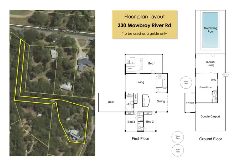 Floorplan of Homely house listing, 330 Mowbray River Rd Via, Port Douglas QLD 4877
