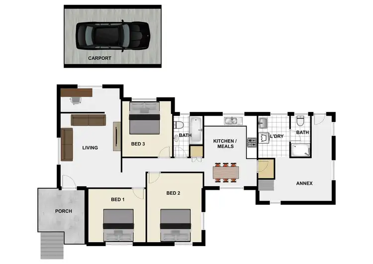 Floorplan of Homely house listing, 4 Swallow St, Inala QLD 4077