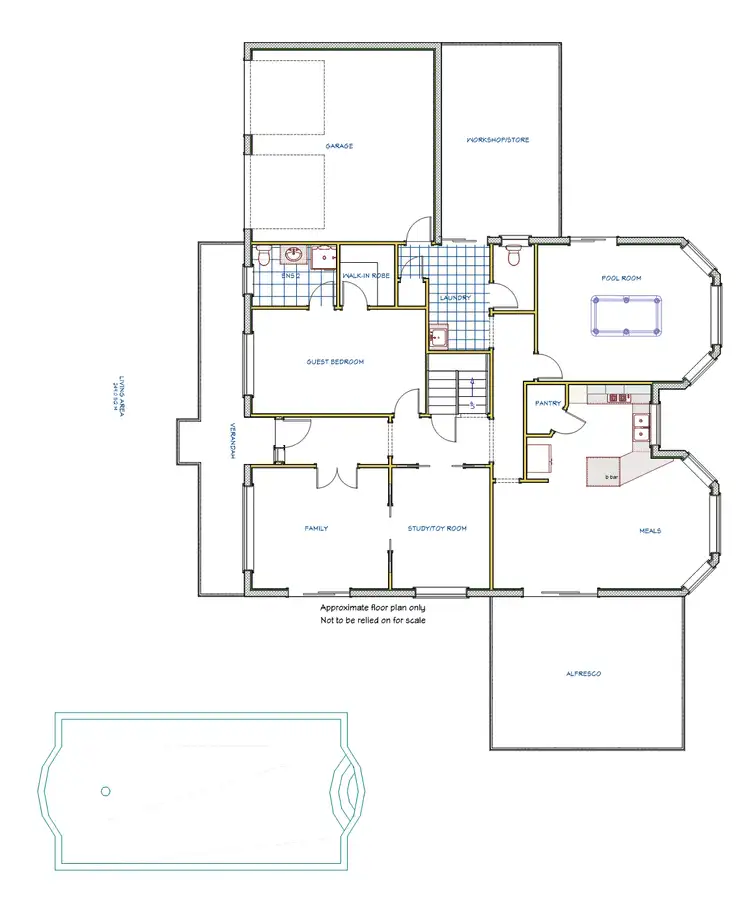 Floorplan of Homely house listing, 51 Lorikeet Dr, Tamaree QLD 4570
