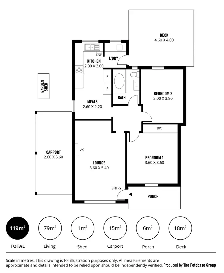 Floorplan of Homely unit listing, Unit 10/88 Tusmore Ave, Tusmore SA 5065