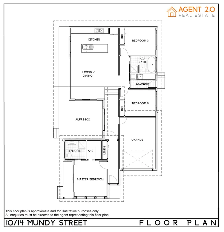 Floorplan of Homely unit listing, 10 / 14 Mundy Street, Goulburn NSW 2580