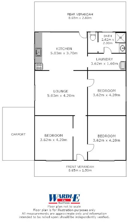 Floorplan of Homely house listing, 28 Westley Street, Port Pirie SA 5540