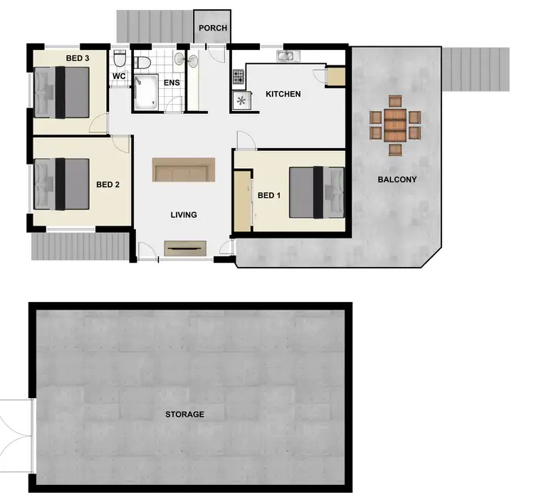 Floorplan of Homely house listing, 9 Arnhem St, Gailes QLD 4300