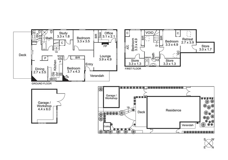 Floorplan of Homely house listing, 11 Kendall St, Elwood VIC 3184
