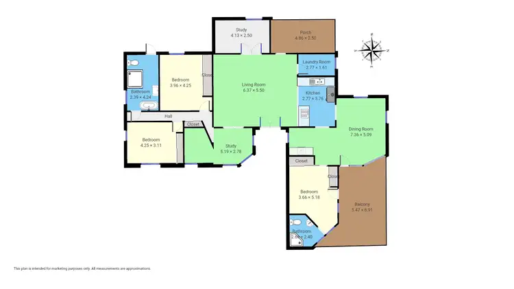 Floorplan of Homely rural property listing, 426 Oaklands Rd, BALD HILLS Via, Pambula NSW 2549
