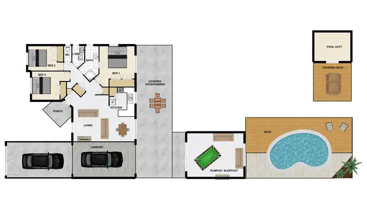 Floorplan of Homely house listing, 22 Clarence St, Waterford West QLD 4133