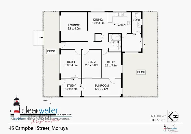 Floorplan of Homely house listing, 45 Campbell St, Moruya NSW 2537
