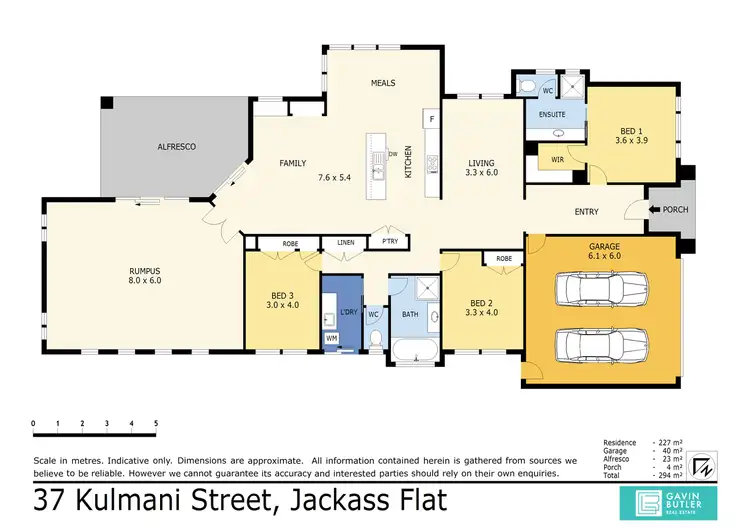 Floorplan of Homely house listing, 37 Kulmani St, Jackass Flat VIC 3556