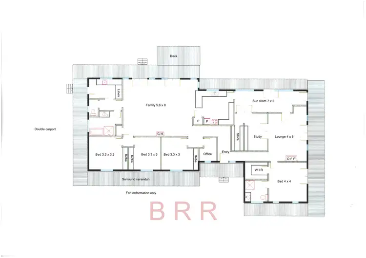 Floorplan of Homely rural property listing, 58 Hunter Rd, Benalla VIC 3672